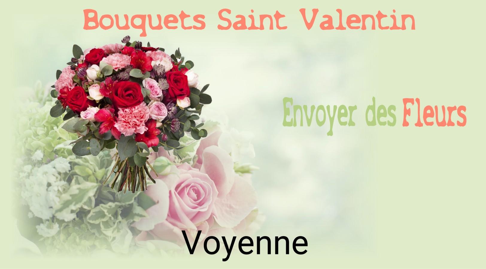 Roses de Saint-Valentin livrées à Voyenne